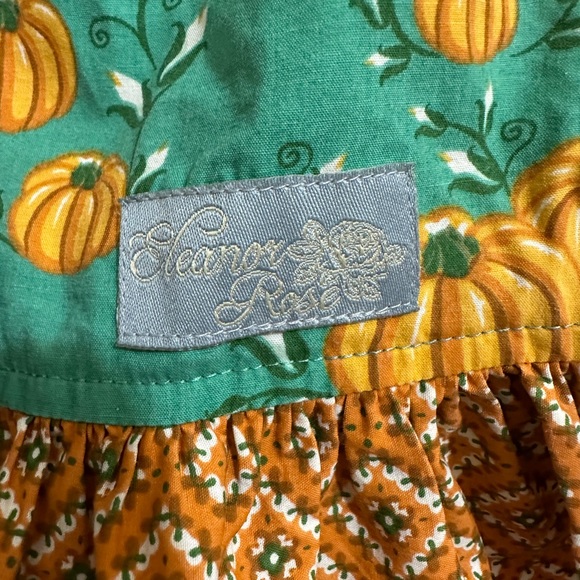 Eleanor Rose size4-5 pumpkin dress - Picture 4 of 4